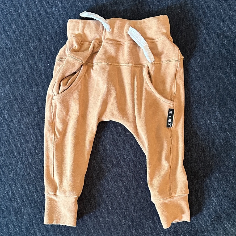 Little Bipsy Camel Joggers 6-12 months